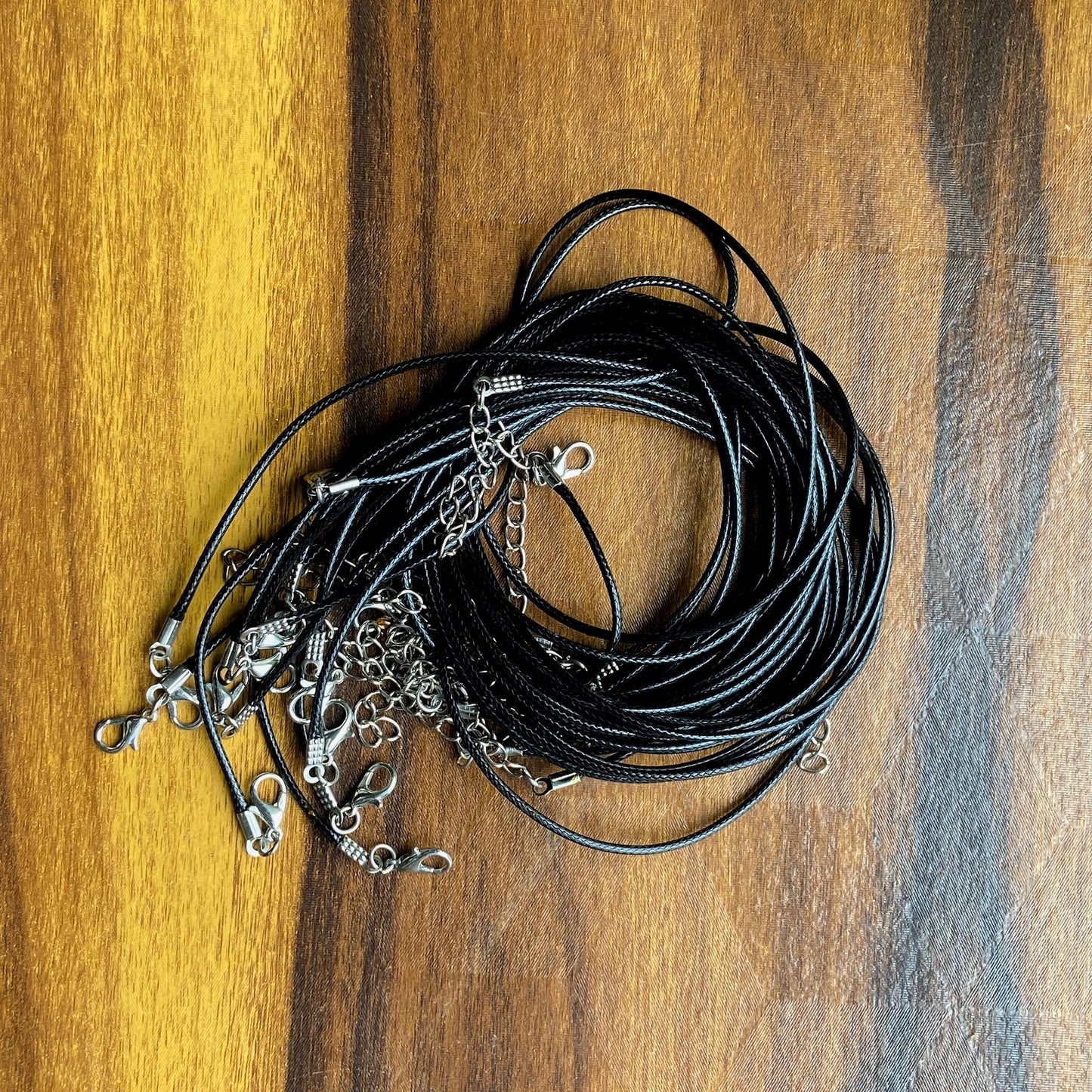Synthetic Leather Cord Crystal Jewellery