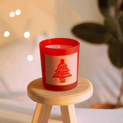 Happy Holidays Soy Candle