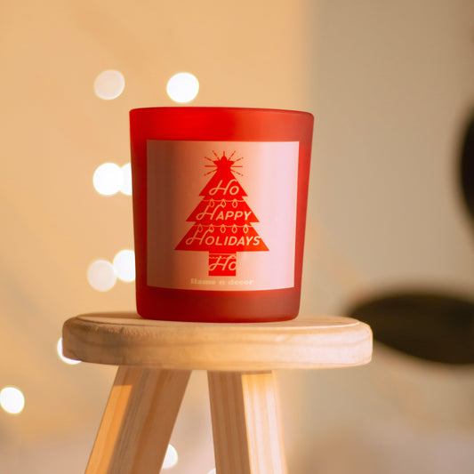 Happy Holidays Soy Candle