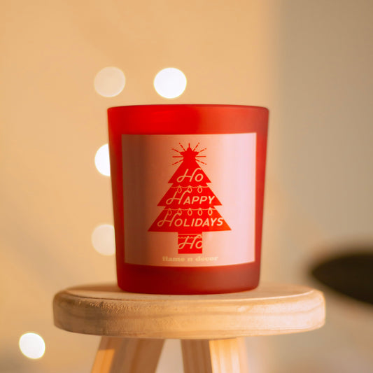 Happy Holidays Soy Candle