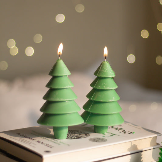 Green Tree | Set of 2 | Soy Candle