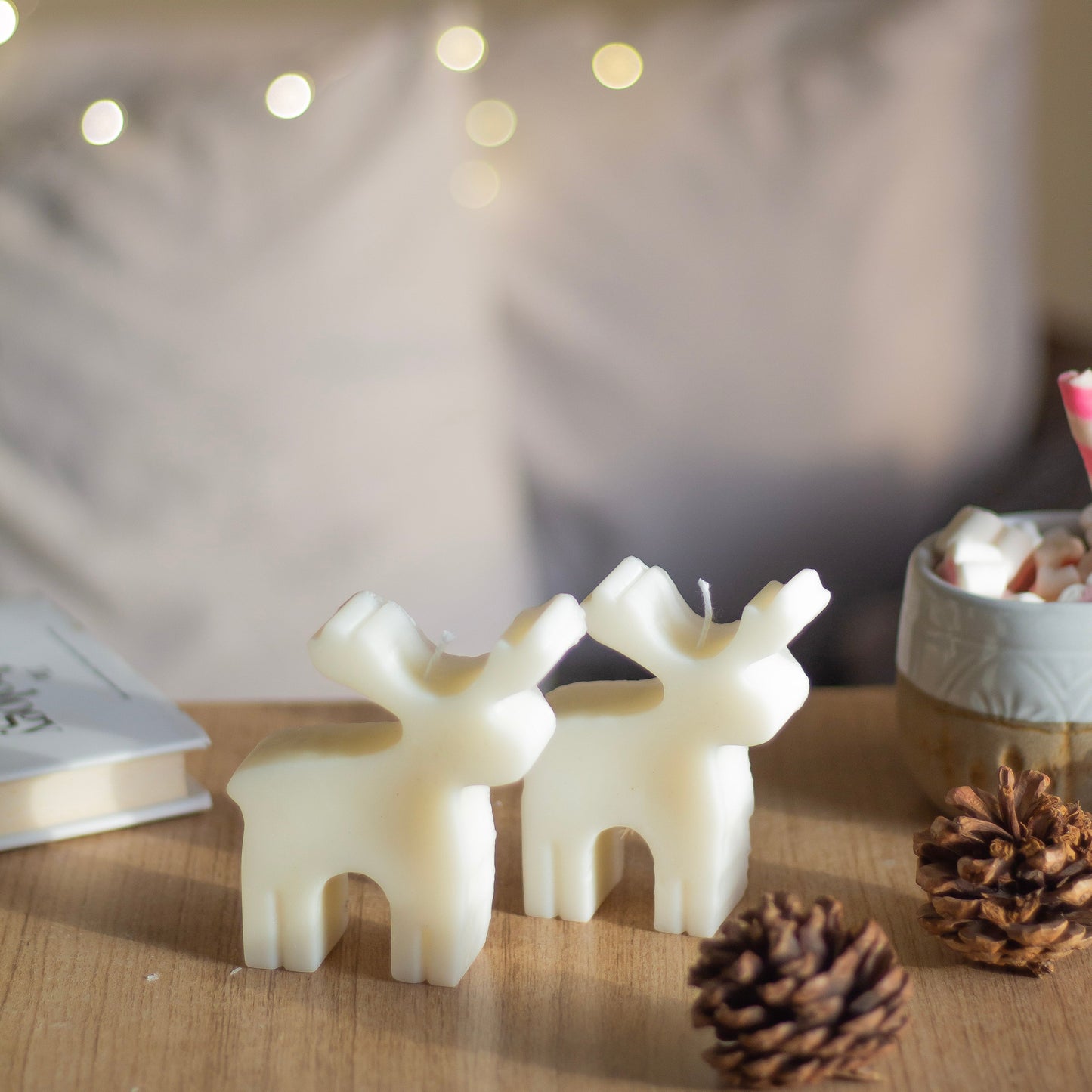 Deer & Pumpkin Candle Combo | Set of 4 Candles