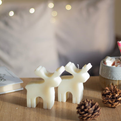 Deer & Pumpkin Candle Combo | Set of 4 Candles