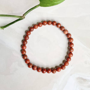 Red Jasper - 6mm  | Healing & Grounding
