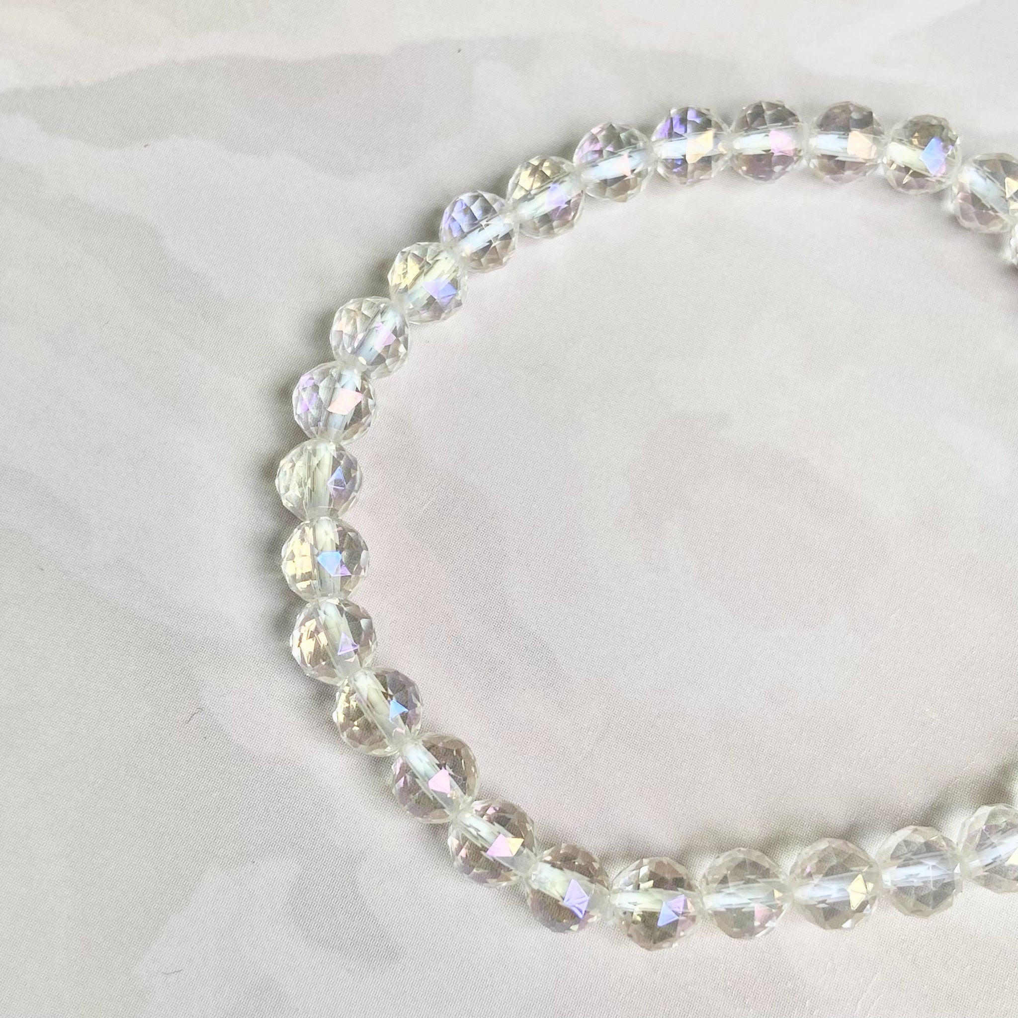 Pearl Aura Beaded Bracelet in Yellow Rose or White Gold