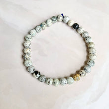 Load image into Gallery viewer, K2 Jasper Bead Bracelet - 6mm | | Manifestation, Grounding &amp; Stability