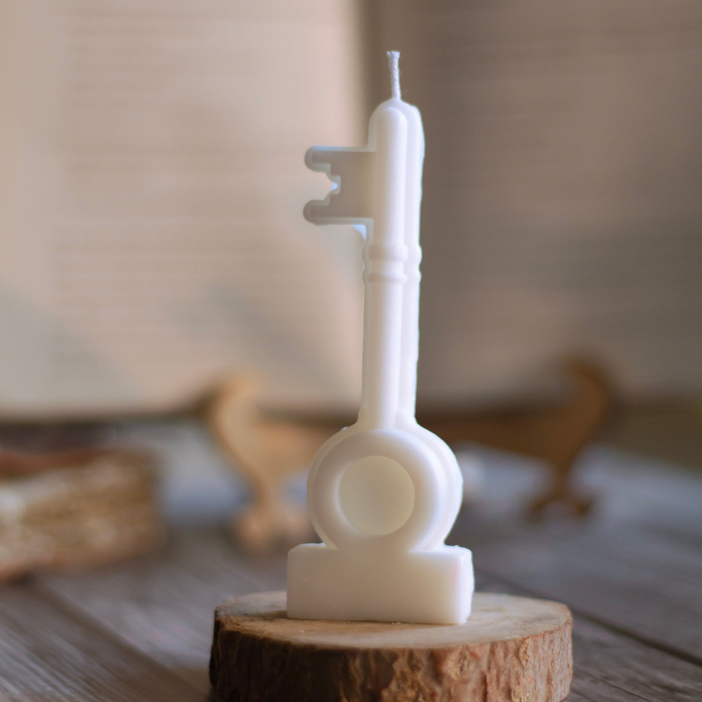 White Key Candle | Soy Wax Candles