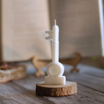 White Key Candle | Soy Wax Candles