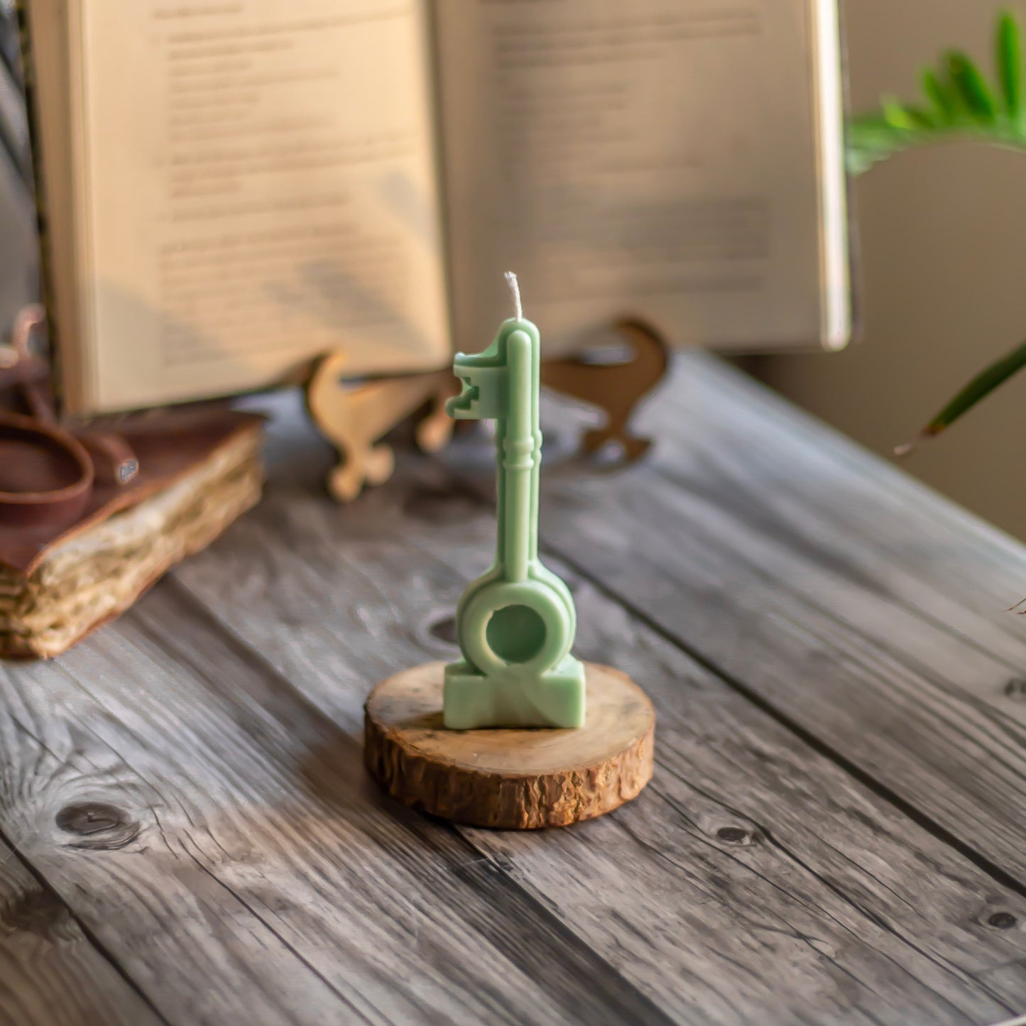 Green Key Candle | Soy Wax Candles