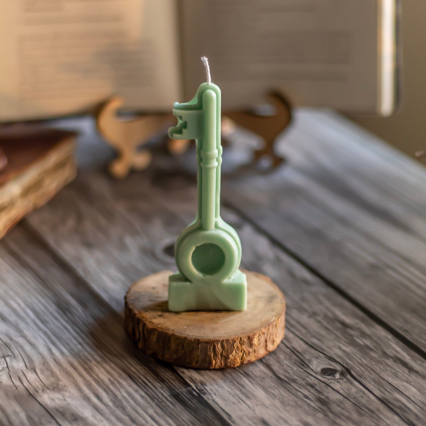 Green Key Candle | Soy Wax Candles