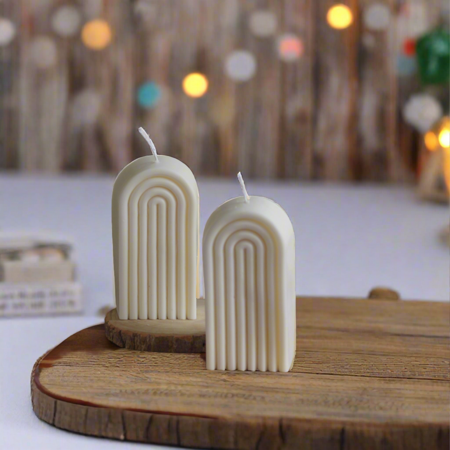 Arch Shape Decorative Candle | Set f 2