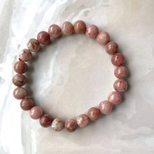 Load image into Gallery viewer, Thulite Bead Bracelet - 8mm | Self-love &amp; acceptance