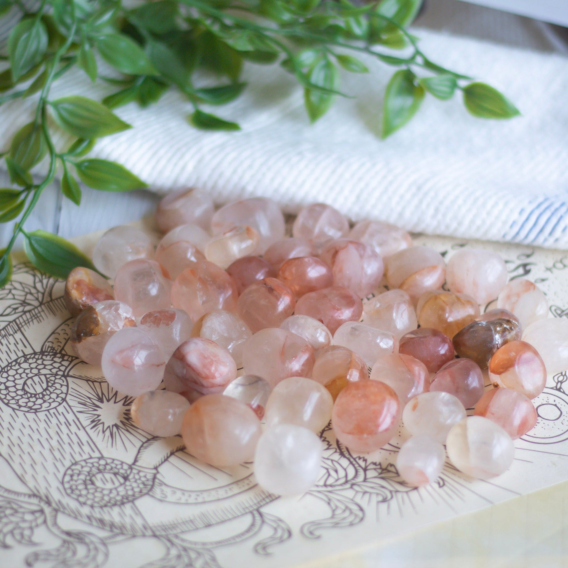 Fire Quartz Tumble | Self Worth & Esteem Crystal Stones