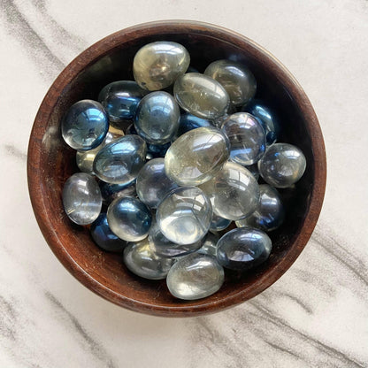 Blue Aura Quartz | Communication & Expression Crystal Stones