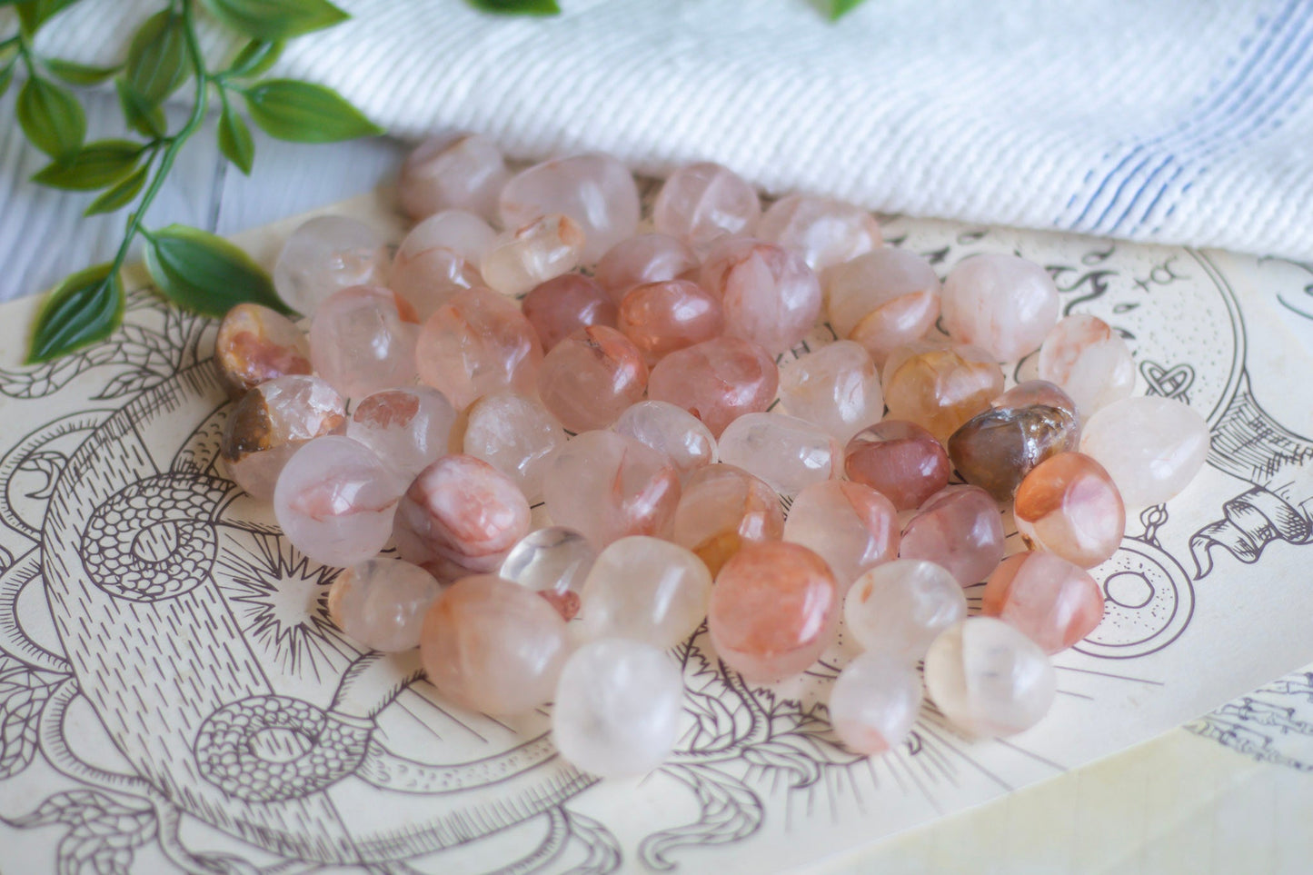 Fire Quartz Tumble | Self Worth & Esteem Crystal Stones