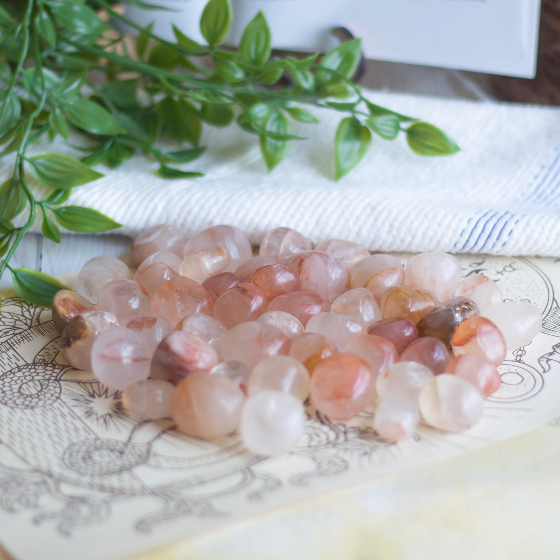 Fire Quartz Tumble | Self Worth & Esteem Crystal Stones