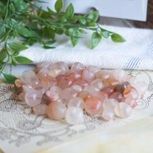 Fire Quartz Tumble | Self Worth & Esteem Crystal Stones