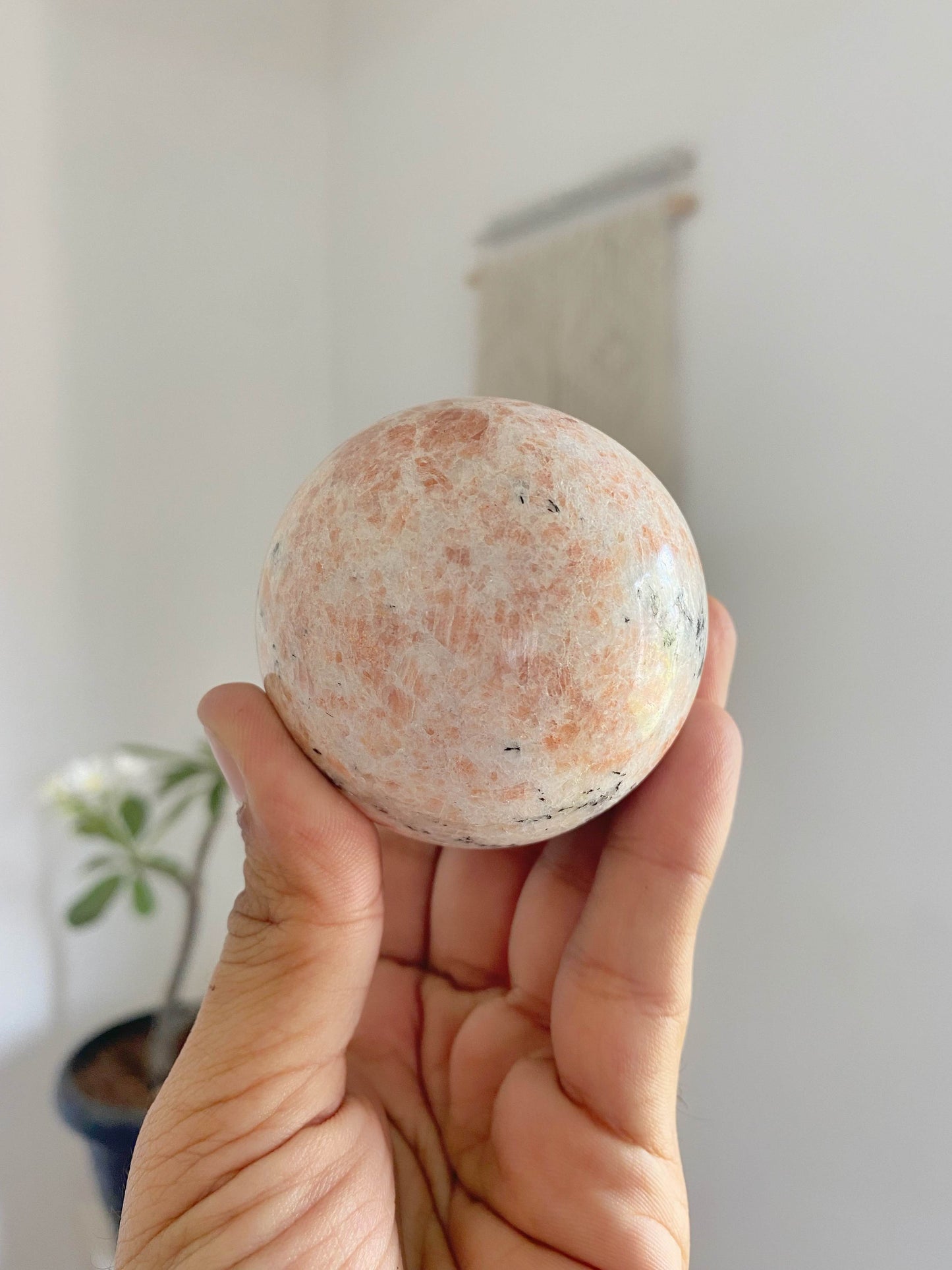 Sunstone Sphere | Stone Of Stability & Personal Strength Crystal Stones