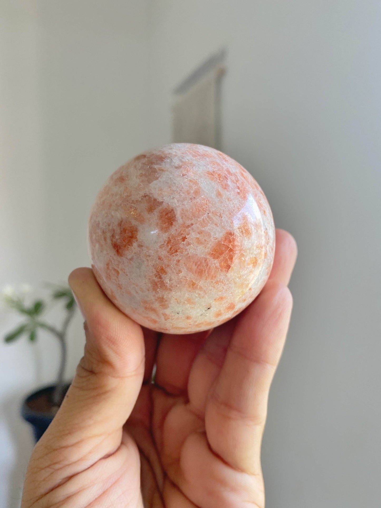 Sunstone Sphere | Stone Of Stability & Personal Strength Crystal Stones