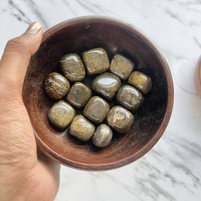 Bronzite Tumble | Repel Negative Energy & Promote Peace Harmony Crystal Stones