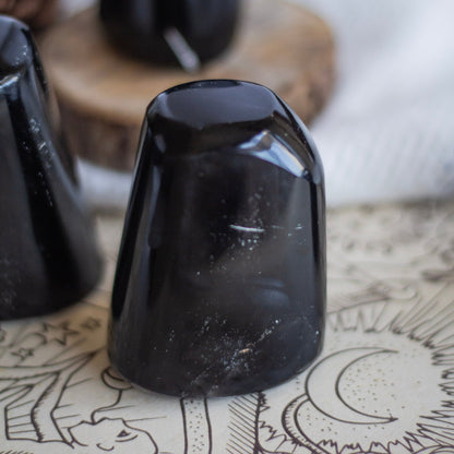 Black Tourmaline Free Form | Medium Size Crystal & Stones