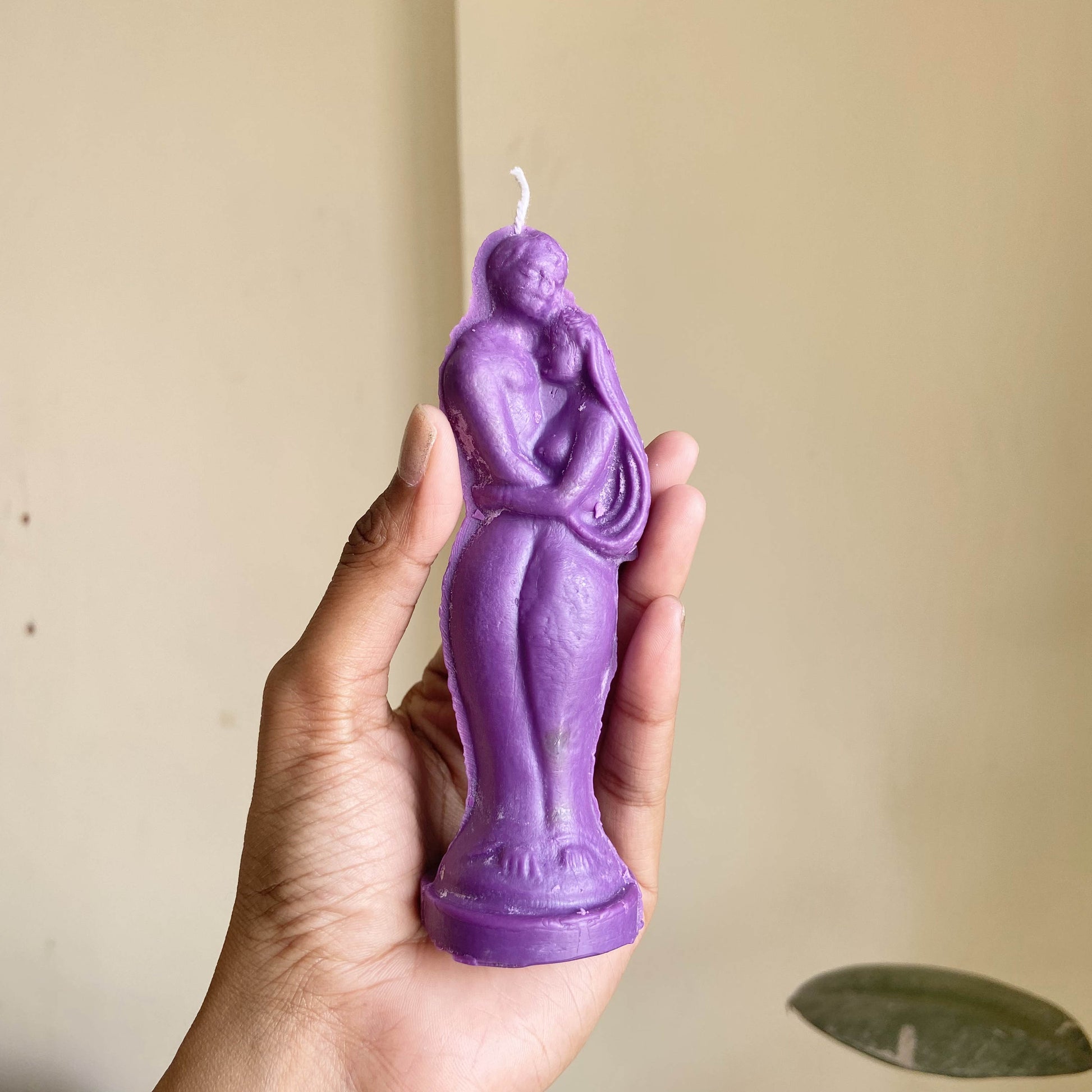 Purple Couple Candle