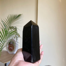 Load image into Gallery viewer, Black Obsidian XL Tower - 570 Gm | Protection &amp; Grounding