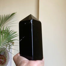 Load image into Gallery viewer, Black Obsidian XL Tower - 1.1 Kg | Protection &amp; Grounding