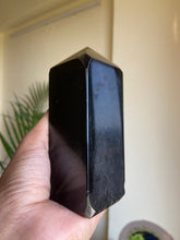 Load image into Gallery viewer, Black Obsidian XL Tower - 550 Gm | Protection &amp; Grounding
