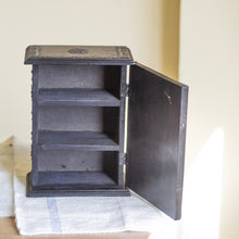 Load image into Gallery viewer, Black wooden Altar Chest | Celtic Knot | Cross | Pentacle