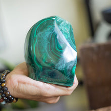 Load image into Gallery viewer, Malachite Free form - 1560 Gm | Stone of Protection &amp; Encouragement Regular price