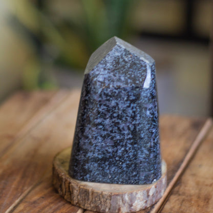 Indigo Gabbro - 750 Gm | Mystic Merlinite| Enhance Spiritual And Intuitive Abilities Crystal &