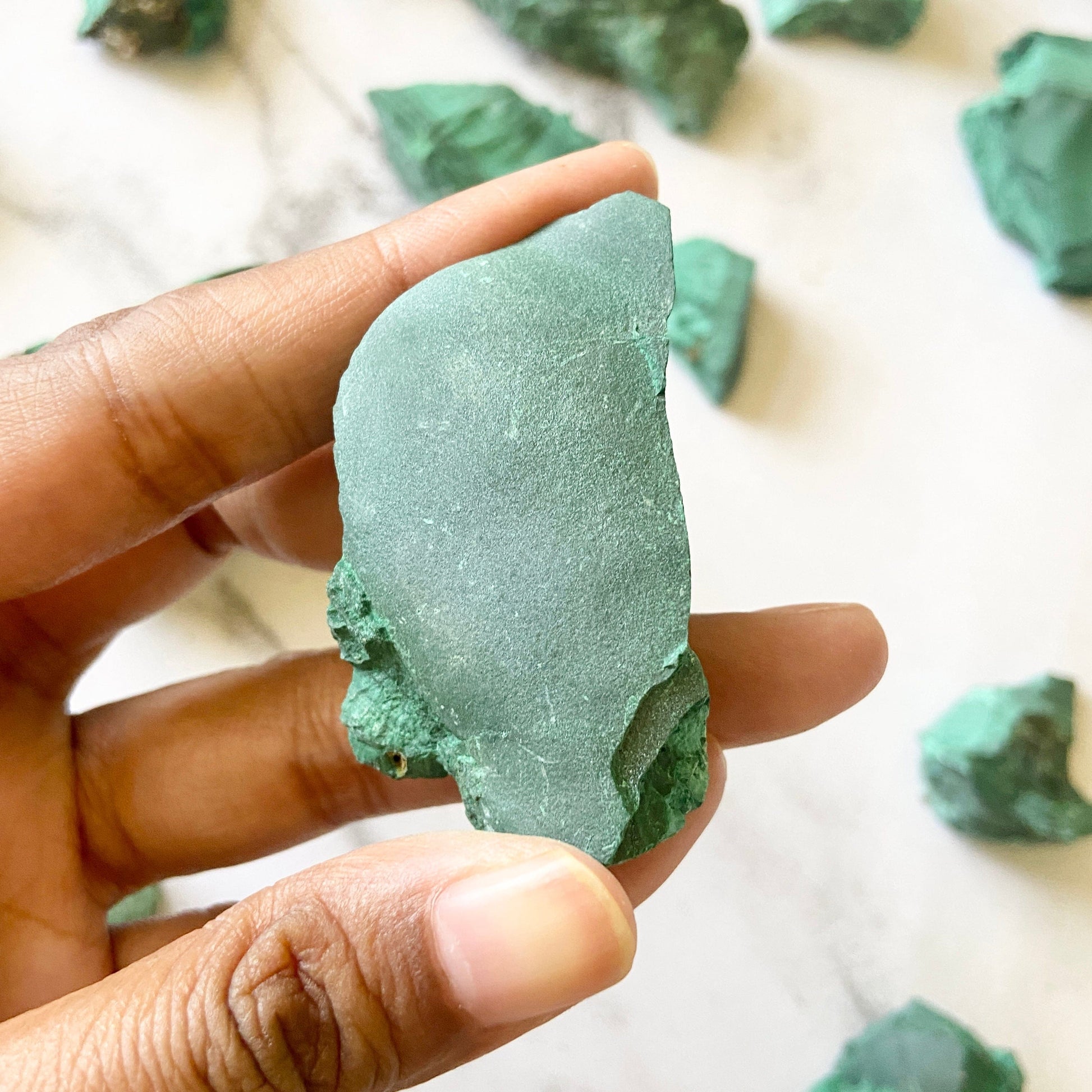 Malachite Raw - 42 Gm | Stone Of Protection & Encouragement Crystal Stones