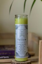 Load image into Gallery viewer, Yellow Tall Glass Candle | Soy Wax