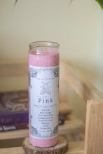 Load image into Gallery viewer, Pink Tall Glass Candle | Soy Wax