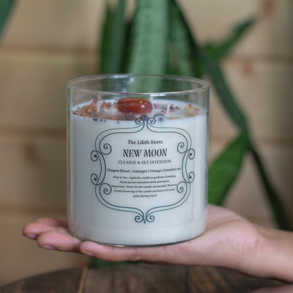 New Moon Intention Candle | Ritual Candles