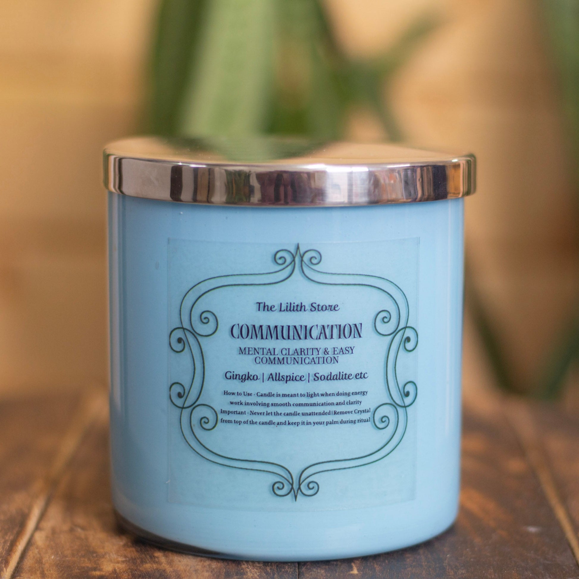Communication & Mental Clarity Intention Candle | Ritual Candles