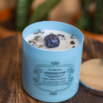 Communication & Mental Clarity Intention Candle | Ritual Candles