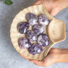 Load image into Gallery viewer, Amethyst Heart | Helps activating Third Eye &amp; Psychic abilities