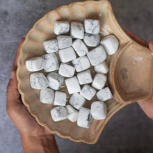 Load image into Gallery viewer, Howlite Tumble Stone | Expressing &amp; Anger Management