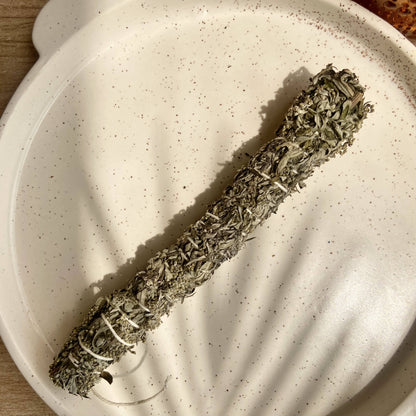 Mugwort With Flowers Smudge Stick | 6 Approx Incense & Resin