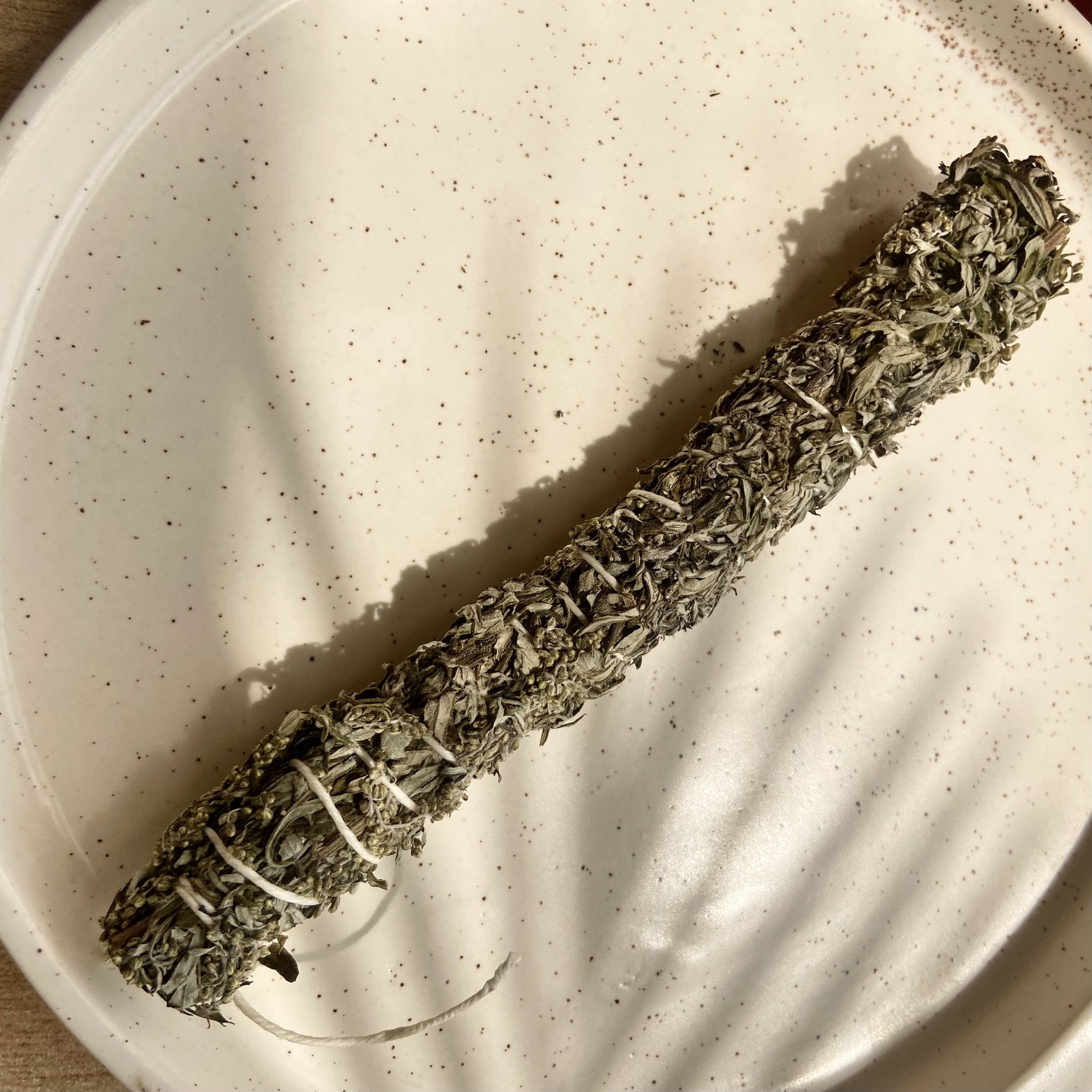 Mugwort With Flowers Smudge Stick | 6 Approx Incense & Resin