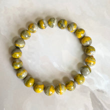 Load image into Gallery viewer, Superior Quality Bumblebee Jasper Bead Bracelet