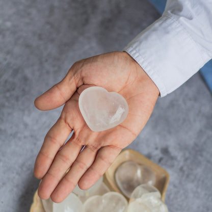 Clear Quartz Heart | Master Healer Crystal Bracelet