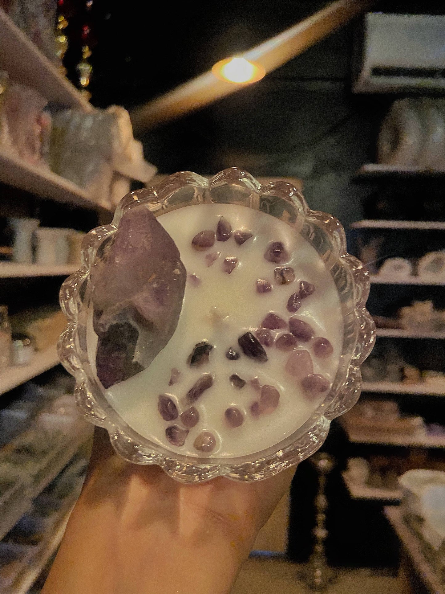 Amethyst Candle Candles