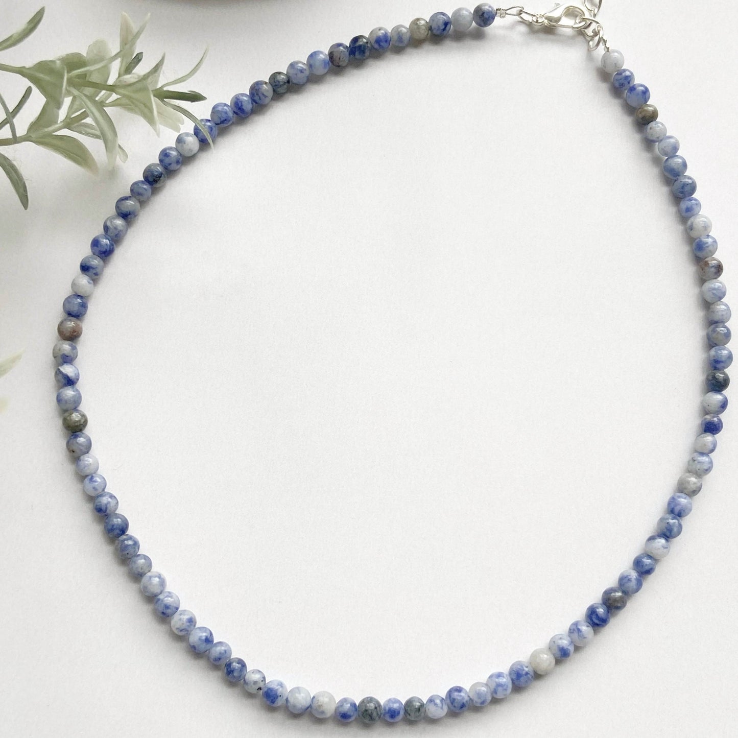 Sodalite Mini Beads Necklace Crystal Jewellery