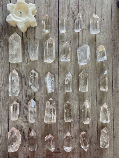 Clear Quartz Points Crystal & Stones