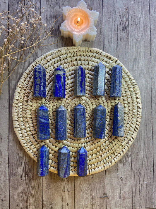 Lapis Lazuli Mini Point | Expression & Communication Crystal Stones