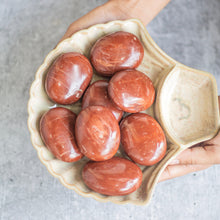 Load image into Gallery viewer, Red Jasper Palm Stone |  Healing &amp; Grounding