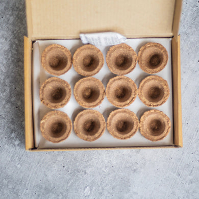 Cow dung Incense Cup | Pack of 12 Cup